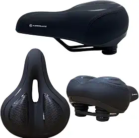 Selim Super Confortavel Gel Molas De Elastômero Bike Mtb