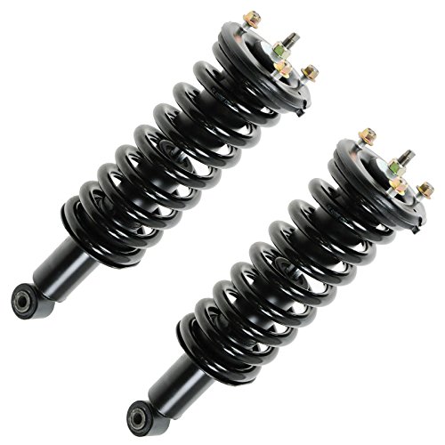 Image of TRQ Front Strut and Spring Assembly Set Compatible with 05-12 Nissan Pathfinder 05-15 Xterra 09-12 Suzuki Equator