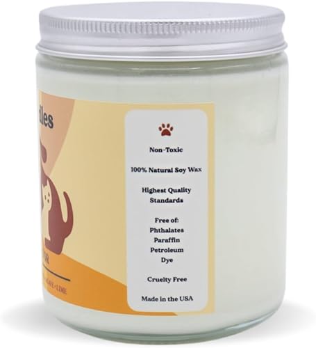 Miniatura 2 de Pet Palace Candles - Vela eliminadora de olores, aromas increíbles, 100% soja, neutralizador elimina olores de mascotas, humo, orina y más.