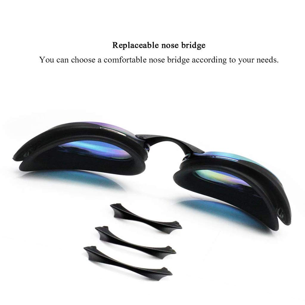 Occhialini da Nuoto No Perdite Anti Nebbia Occhiali di Protezione for Adulto Uomini Donne Gioventù Scherza Il Bambino, a Scelta Multipla(Blue,White)