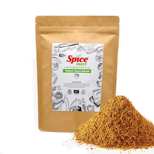 Organic Garam Masala Powder Premium Quality Free P&P Certified by Soil Association (50g)