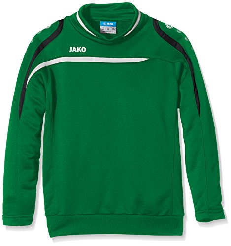 Preisvergleich Produktbild Jako Kinder Sweatshirt Sweat Performance, sportgrün / Weiß / Schwarz, 164