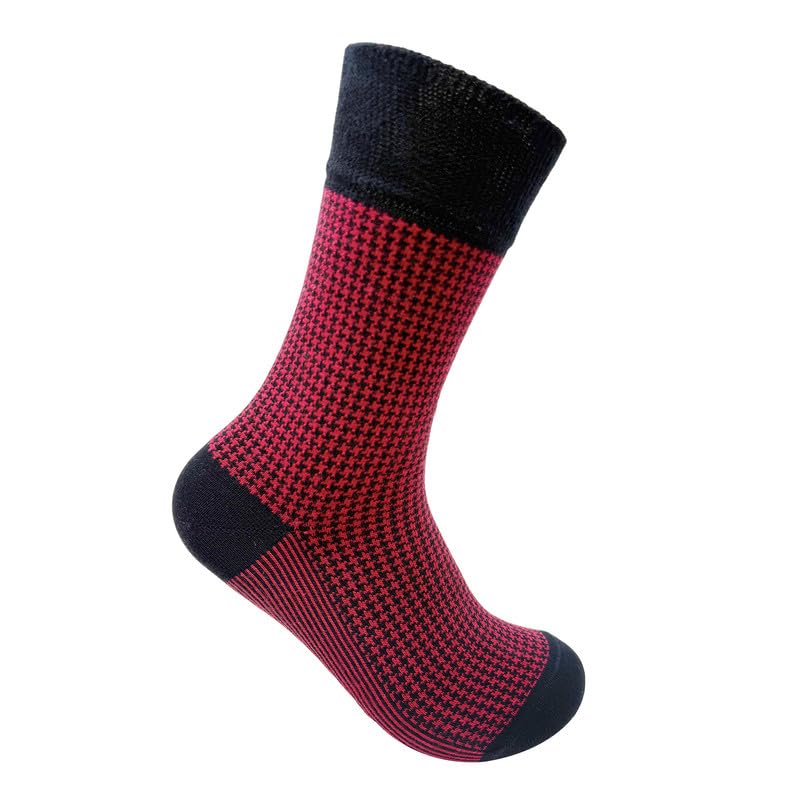Image of Mint & Oak Long Socks For Men, Soft Cotton Calf Length Socks, Colorful Sock Gift For Men, Full Length & Odour Free, Funky Socks - Gift Box of 3
