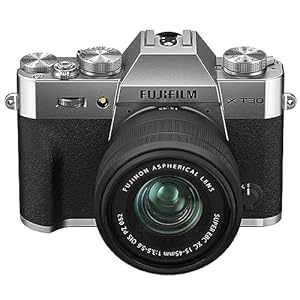 Fujifilm X-T30 II 26.1MP APS-C X-trans sensor|retro style mirrorless camera|4k vlogging|High speed recording FHD 240fps|Advance AF with 15-45mm optical zoom lens f/3.5-5.6 for Street/Lifestyle -Silver