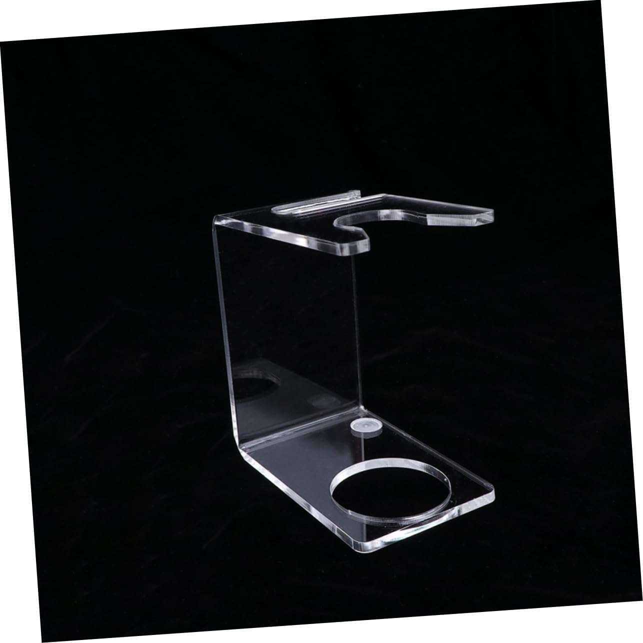 NOLITOY 3pcs Razor Stand Razor Brush Holders Travel Holder Hair Beard Shaving Tool Organizers Rack Brush Stand