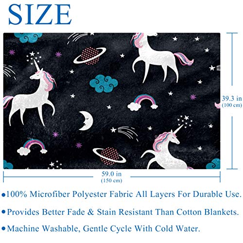 Couverture douce licorne pour envelopper vos enfants de tendresse