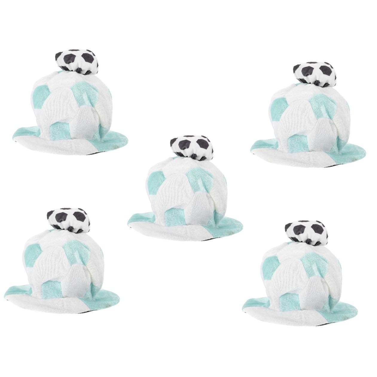 ibasenice 5pezzi Cappello Sportivo Divertente per di Calcio Accessorio Costume per Eventi Sportivi Cappello Pile Leggero e Traspirante per Feste e Celebrazioni Argentina