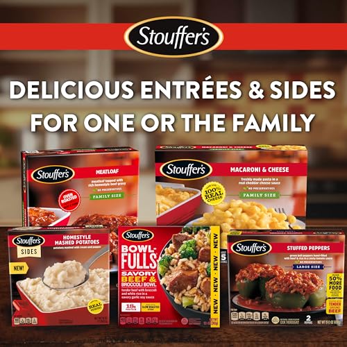 Stouffer'S Stuffed Peppers Frozen Meal Made With Green Peppers With Ground Beef And Rice In A Zesty Tomato Sauce thumb #3