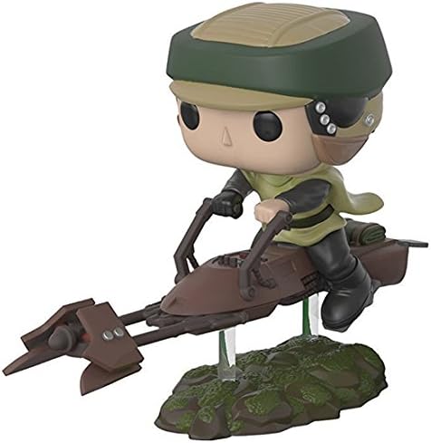 Funko Luke Skywalker avec Speeder Bike (édition Chase) POP! x Star Wars – Figurine vinyle Retour du Jedi + 1 carte officielle Star Wars [#229] | Pop Star Wars