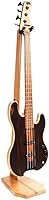 Vista 1 de Ruach GS-6 Soporte de madera para guitarra bajo - Hecho a mano de cereza y nogal