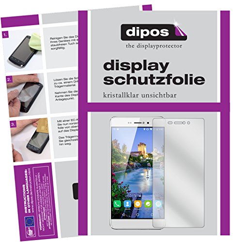 dipos I 6X Protection ecrán Compatible avec BLUBOO Picasso 5 Pouce Films de Protection d'écran Transparent