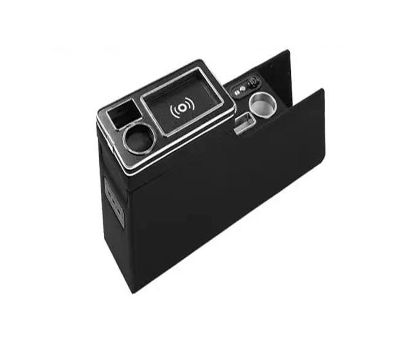 RESPUNEKBAH For Toyota For Voxy For Noah For Estima For Esquire Console Box 80 Series Wireless Charging Multi-Functional Storage Box