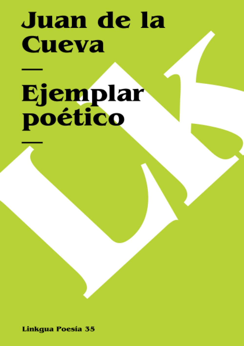 Ejemplar poético: 35 (Poesía)