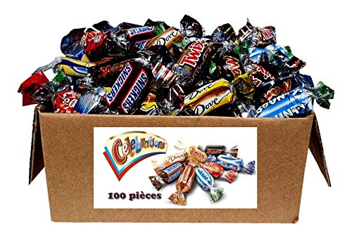CELEBRATIONS - assortiment de chocolats - carton de 100 pièces