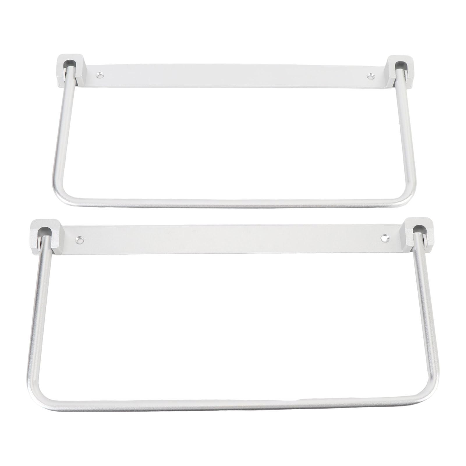 Jelquix Foldable RV Shoe Rack Space Saving Aluminium Alloy Wall Mounted Shoe Organizer for Caravans and Yachts (Silver)