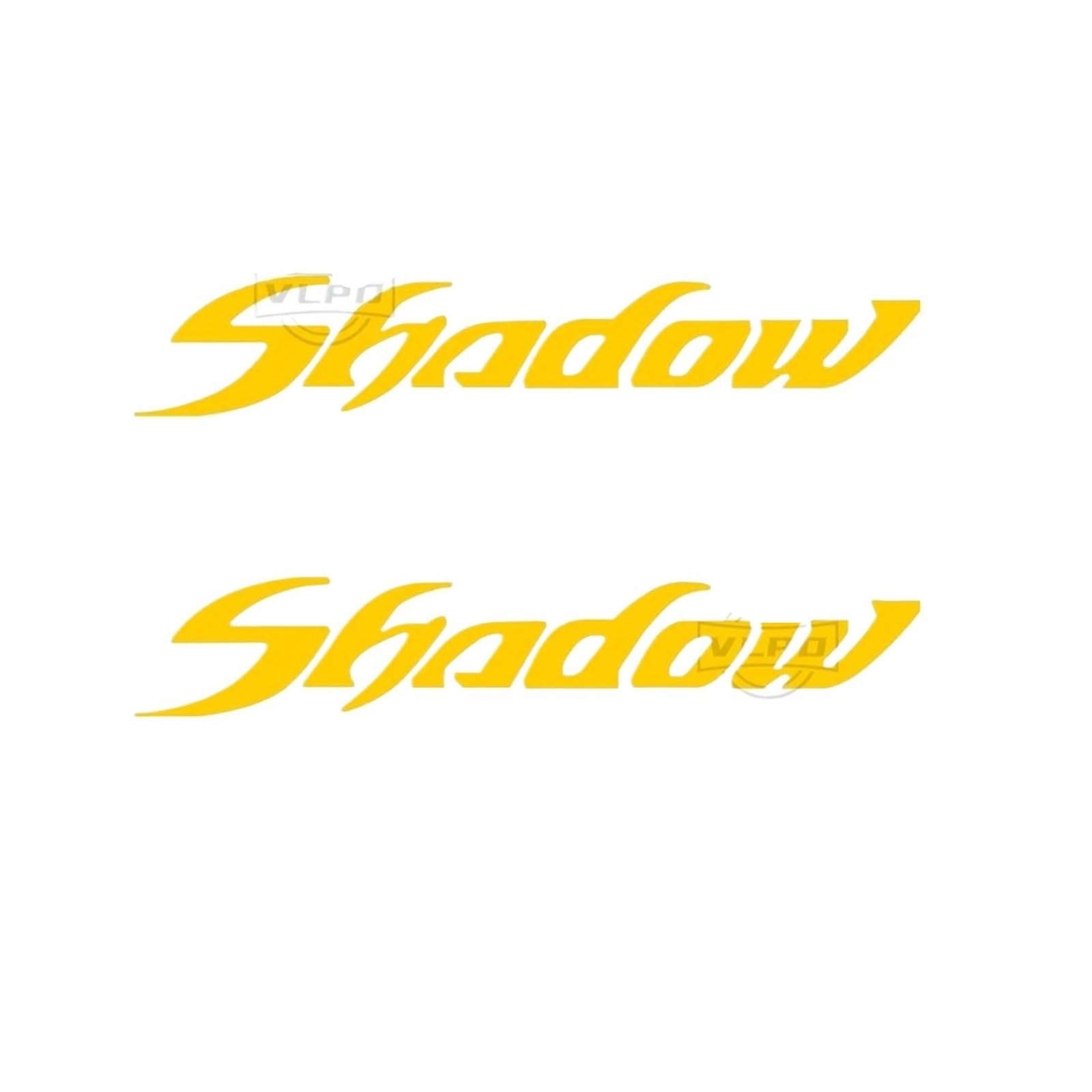 Decoration for Honda Shadow 750 VT 125 600 VT125 VT600 VT750 VT1100 1800 VTX Glow Stickers Waterproof Reflection Decals(Gold)