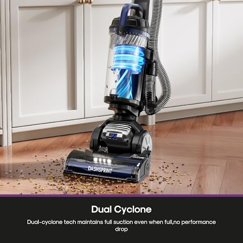 Eureka Vacuum Cleaners for Home, Dual Cyclone Suction, NEU612BL - image 4
