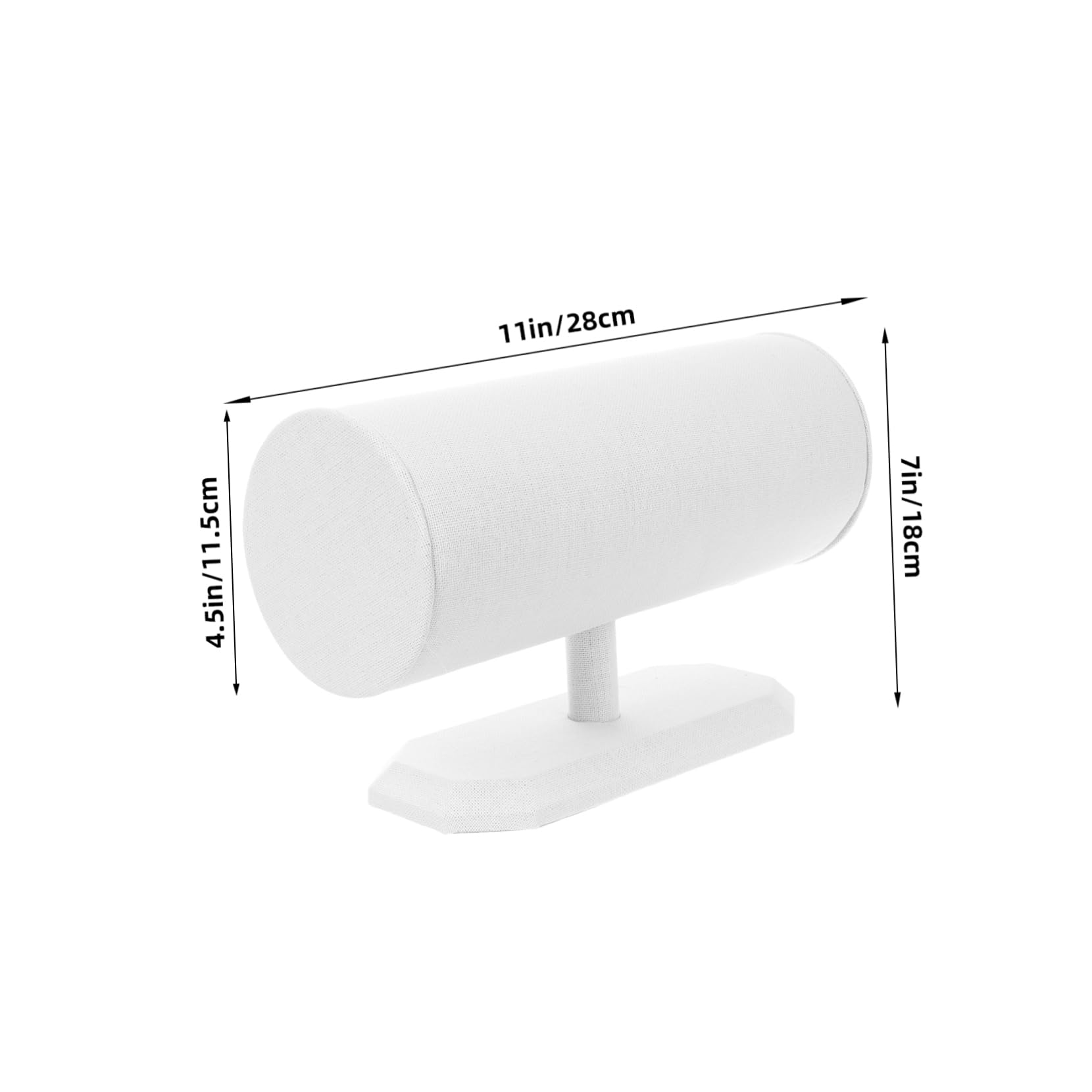 FOMIYES Weißer Haarband Organizer aus Leinen, 1 Stück für Zuhause