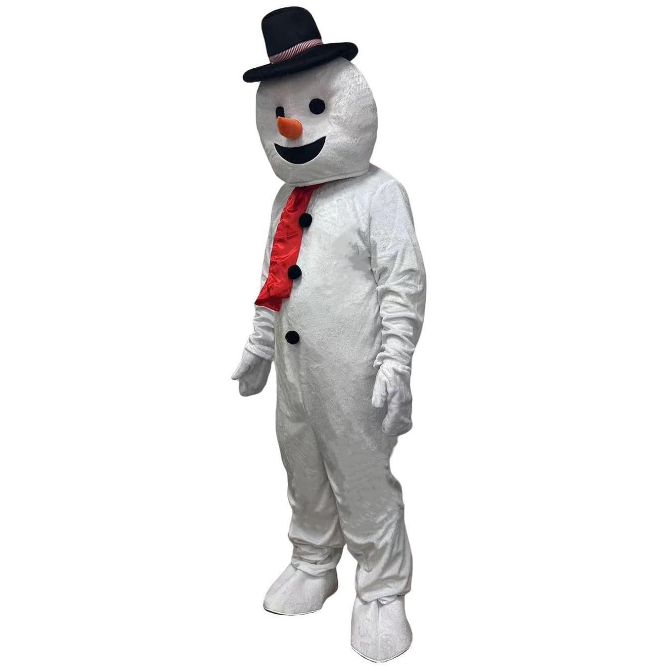 MatGuiChristmas Snowman Costume Cosplay Mascot Costume for Adult Party Costume