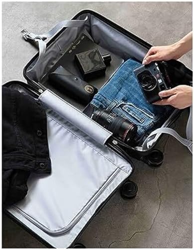 Luggage Travel Gear Luggage Carry On Portable Suitcases Hard Suitcase For Business Travel Luggage Suitcase(Yellow,20inch)4