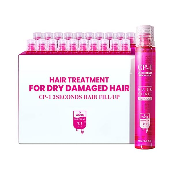 CP-1 3 Seconds Keratin Hair Treatment | Mother's Day | Ready-To-Gift | Hair Mask, Rinse Off Deep Conditioner for Dry Damaged hair, Protein Mask, Salon quality self hair care (13ml 20ea SET)