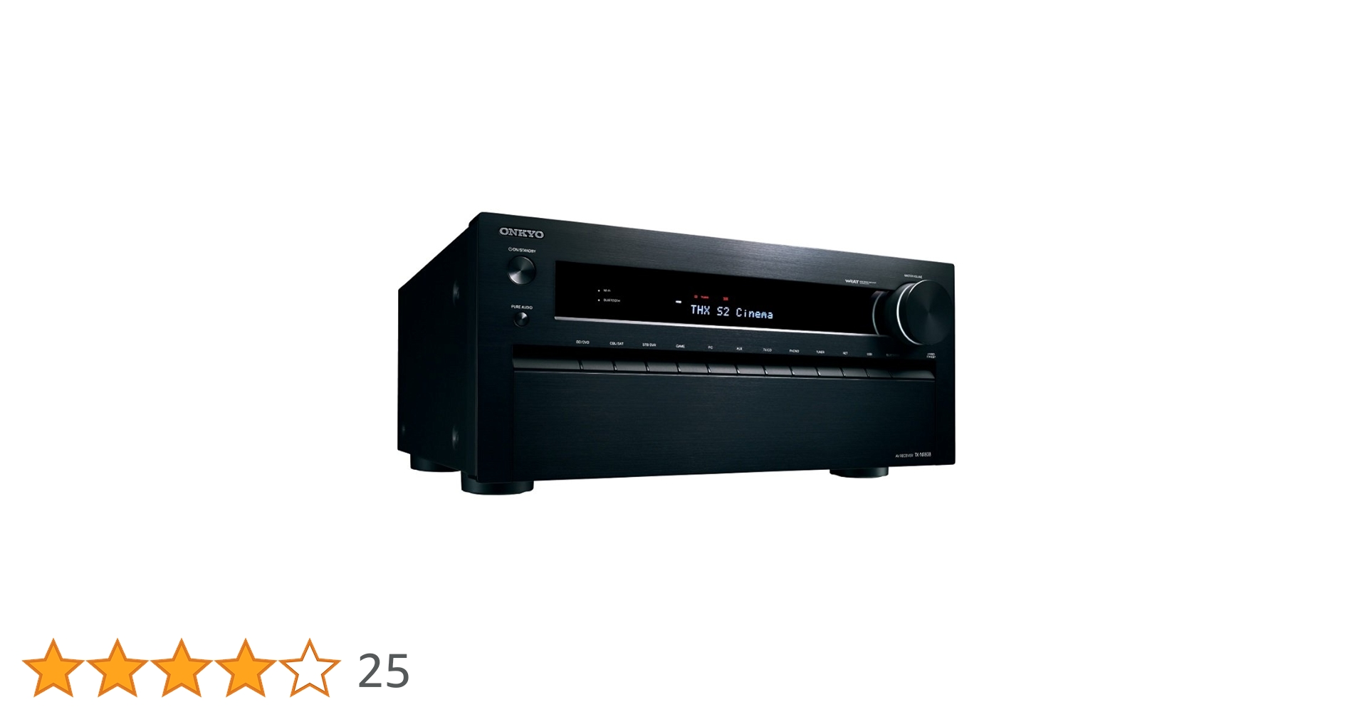 Amazon.co.jp: ONKYO 7.1ch対応AVレシーバー (ブラック) TX