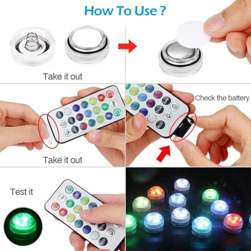 Luces LED inalámbricas para iluminar el coche sin cables ni enchufes 6