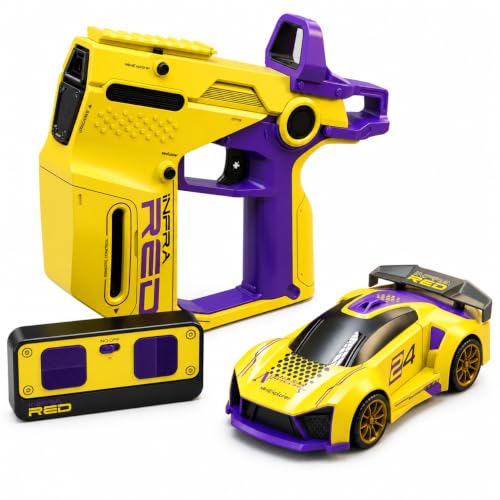 Image of MiniExplorer RC Battle Car for Kids 3-12 Years, Remote Control Car with 2 Player Shooting Game, Rechargeable Toy Car with Flip Action, RC Cars for Boys Girls, Birthday Gift