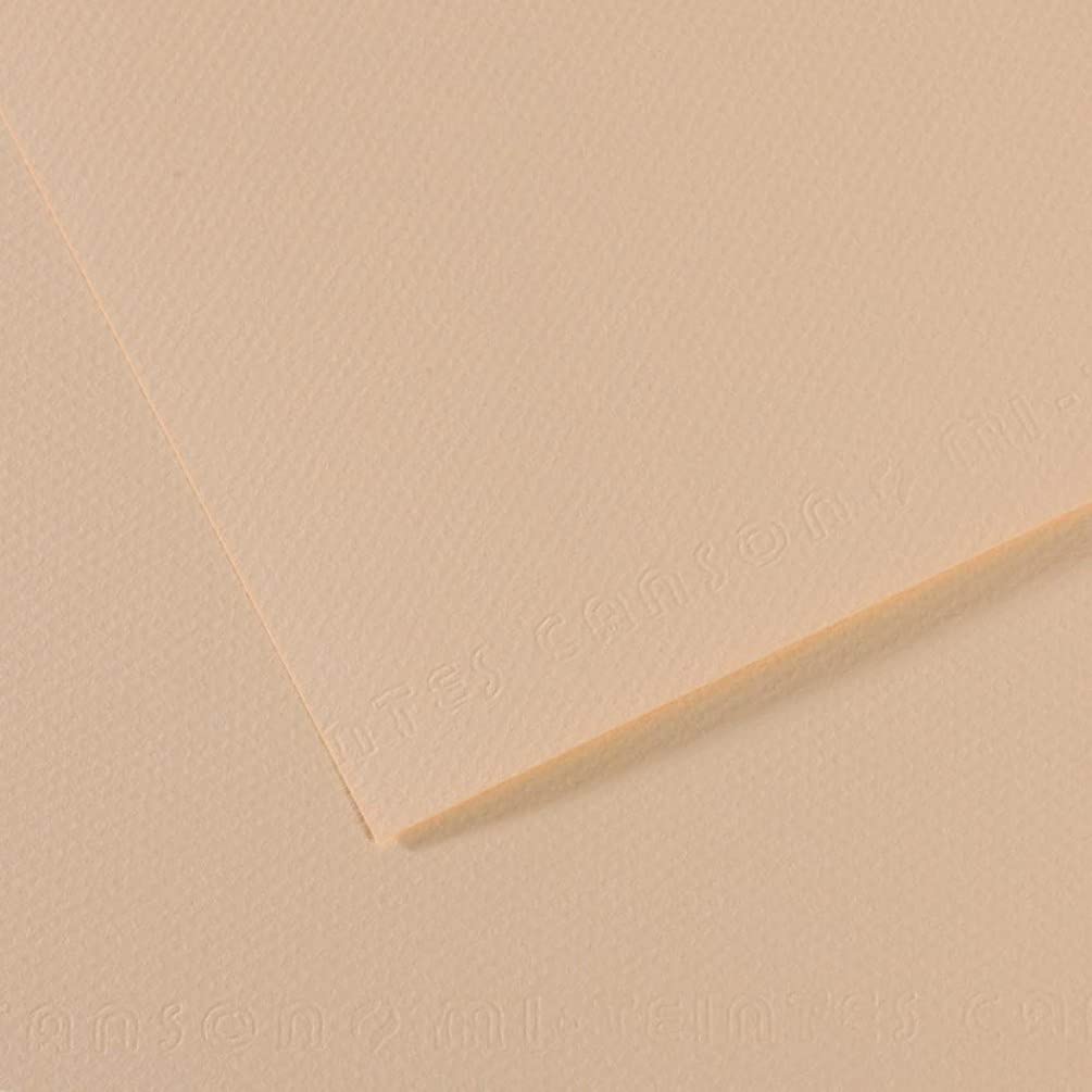Canson Mi-Teintes Papel de Color de Pulpa Teñida, 160 g/m2, Blanco (White - 335), 221x29,7, Pack de 25 — view 20