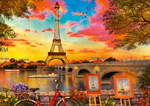Ravensburger Puzzle 12000461 - Paris und die Seine - 1000 Teile Puzzle für...