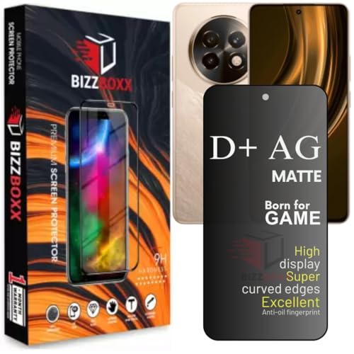 Image of D+ AG Matte Tempered Glass Screen Guard Protector For realme 15 Lite 5G Temper Glass Anti Fingerprint Gaming Special With Camera Cut (For Realme 15Lite - 6.67 Inch)- Pack of 1