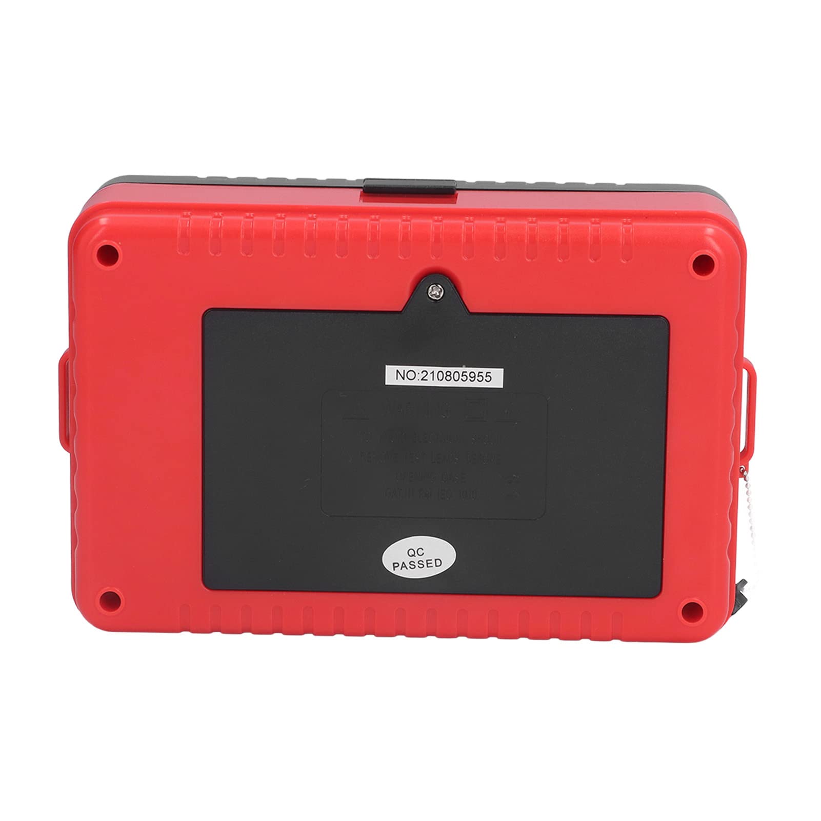 per tester di isolamento, display digitale con blocco dati e allarme, per misurazione CA/CC, megaohmmetro portatile con avviso di alta tensione