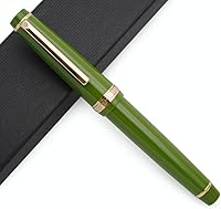 Vista 11 de JINHAO 82 Pluma estilográfica con clip dorado (punta F 0.5mm, transparente)