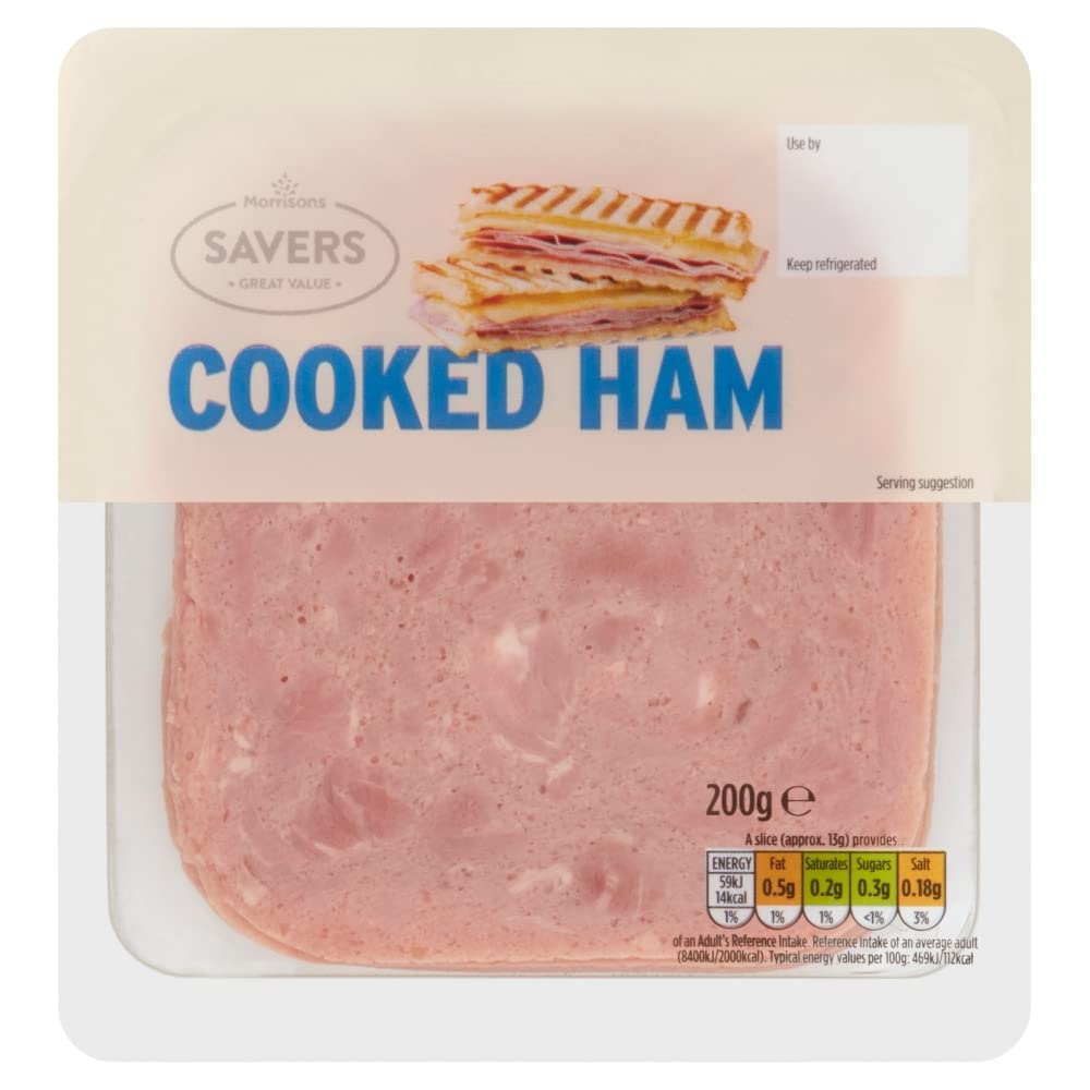 Morrisons Cooked Ham, 200g Grocery & Gourmet Food