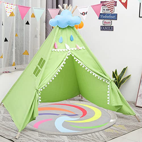 Kruipendeken voor baby's | Rainbow Baby Speelkleed Rond Vloerkleed - Ademend Kruipkussen Kids Kinderen Vloer Kussen Tapijt Spel Speelgoed Deken Gym Tapijt voor Woonkamer Tumotsit - Afbeelding 7