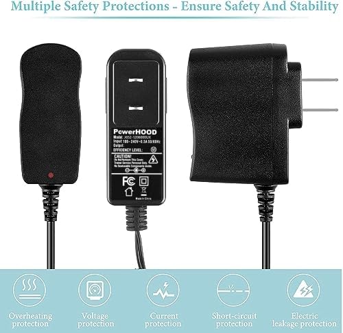 Amazon.com: PowerHOOD 12V AC/DC Adapter Compatible with Numark