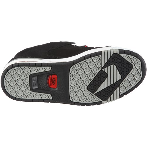 Image of Globe Sabre Nubuck 2, Men's Skateboarding Shoes, Black (Noir /Black /Neutral Grey /Red), 10.5 UK (45 EU)