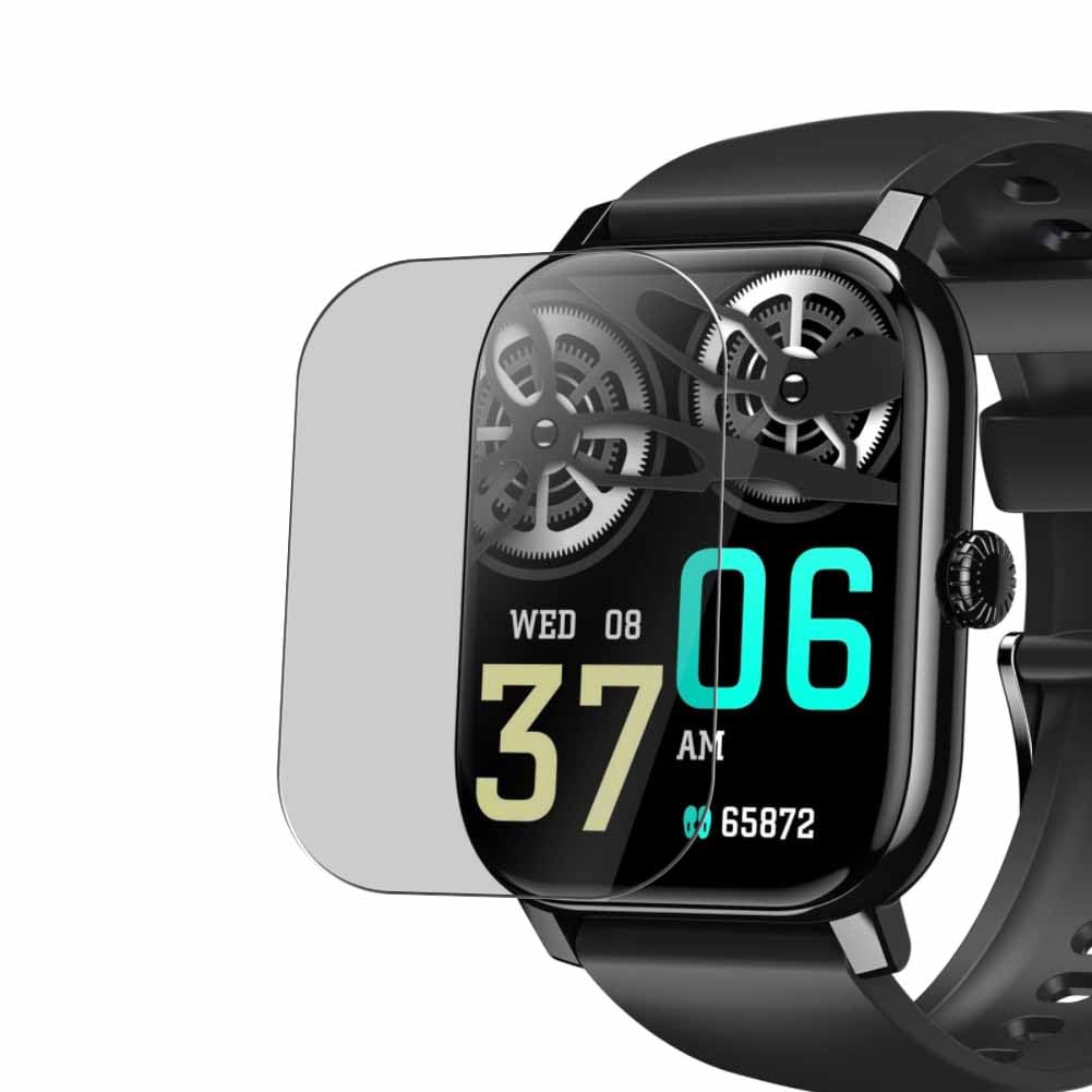 Puccy Privacy Screen Protector, compatible with LLKBOHA P75 1.85" smart watch smartwatch Anti Spy Film TPU Guard （ Not Tempered Glass Protectors ）