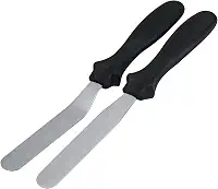 Tuut, Linha Confeitaria, Jogo De Espátulas Reta e Curva para Confeitaria em Inox, 23cm