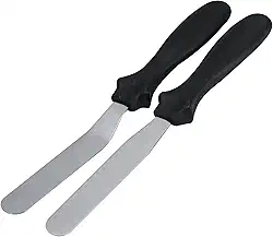 Tuut, Linha Confeitaria, Jogo De Espátulas Reta e Curva para Confeitaria em Inox, 23cm