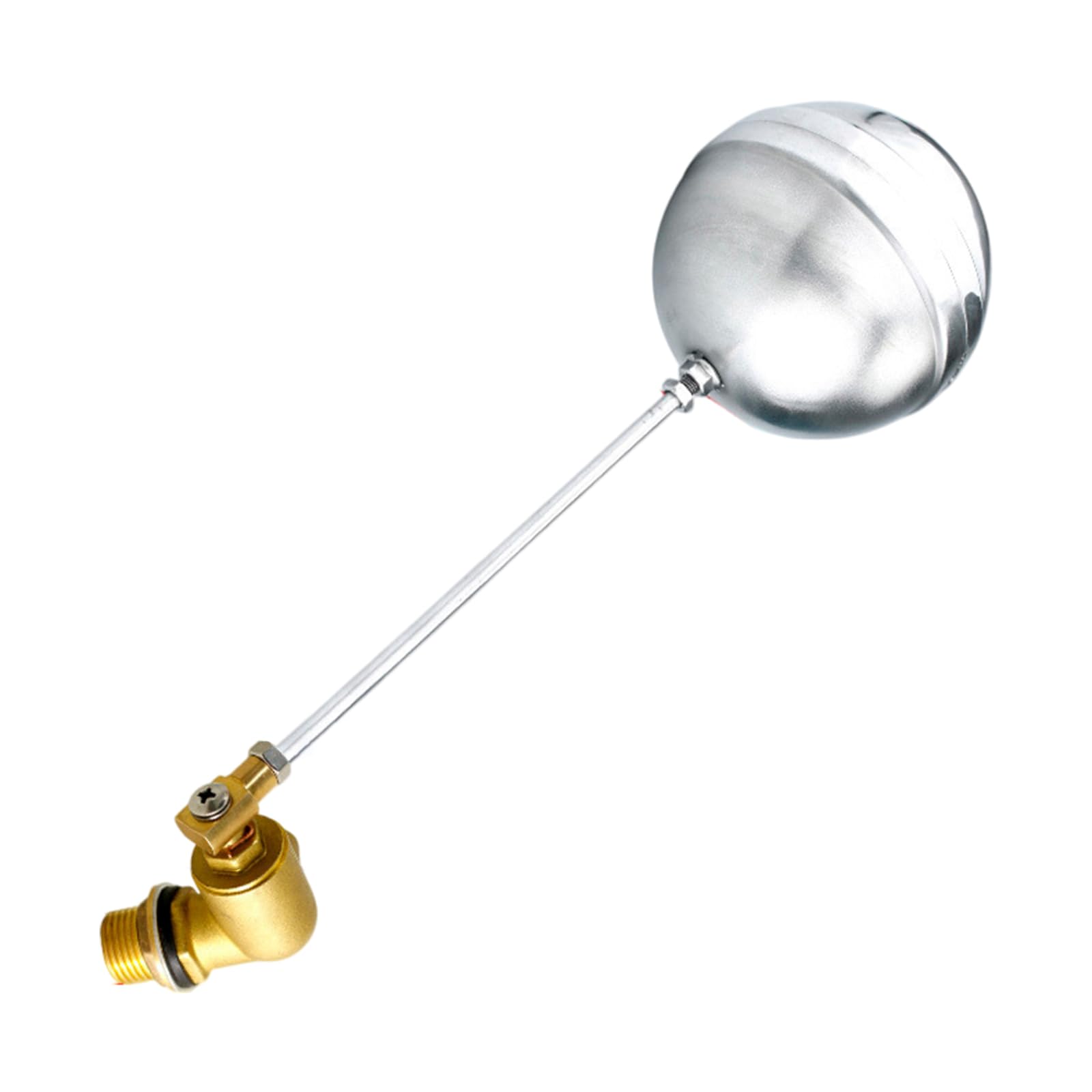 Brass Float Valves Quick Opening Water Tanks Floating Ball Valves for Water Tanks Pump Levels Adjuster Quick Opening Floating Ball