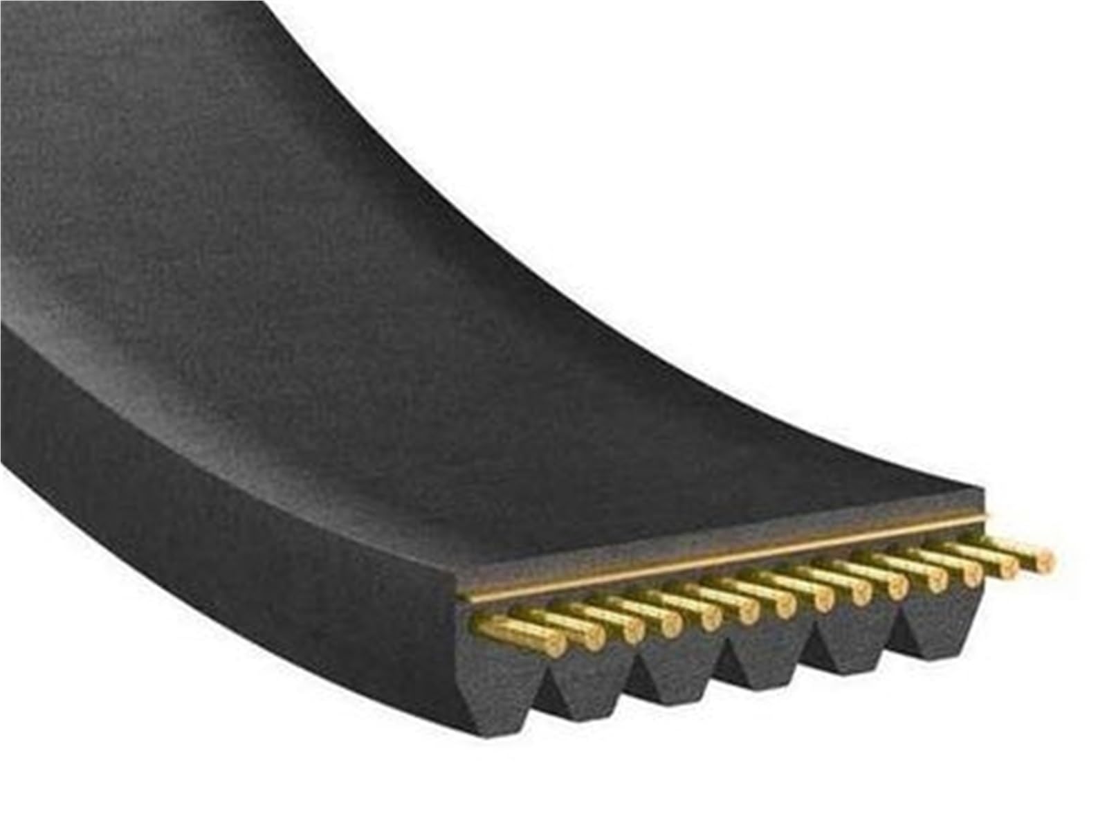 6PK2145 Cinghia di trasmissione di potenza industriale con trasmissione a cinghia multicuneo for motori e macchinari automobilistici 1 articolo