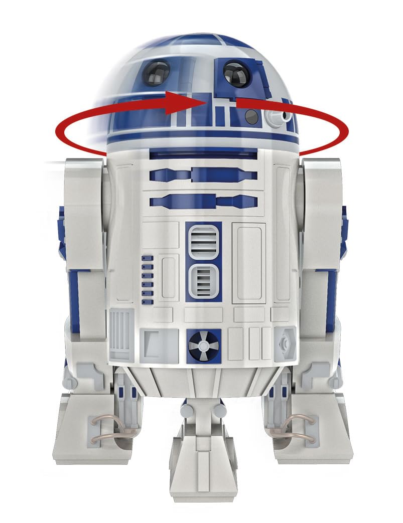Star Wars Robot R2D2 à Construire - Kit Droïde Interactif à Monter - 8 Ans+