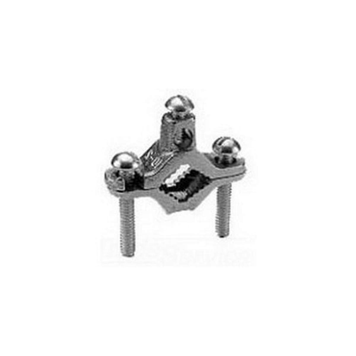 Burndy C-8 Cast Bronze Ground Clamp, 1.25" Width, 8.34" Length, 4.29" Height