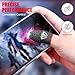 Ptwola 6 Pieces Gaming Finger Sleeves Anti Sweat Gaming Thumb Sleeve Silver Fiber Thin Mobile Finger Protectors Smooth Feel Gamer Gloves Accessories for Most Touchscreen Devices Tablet Phone