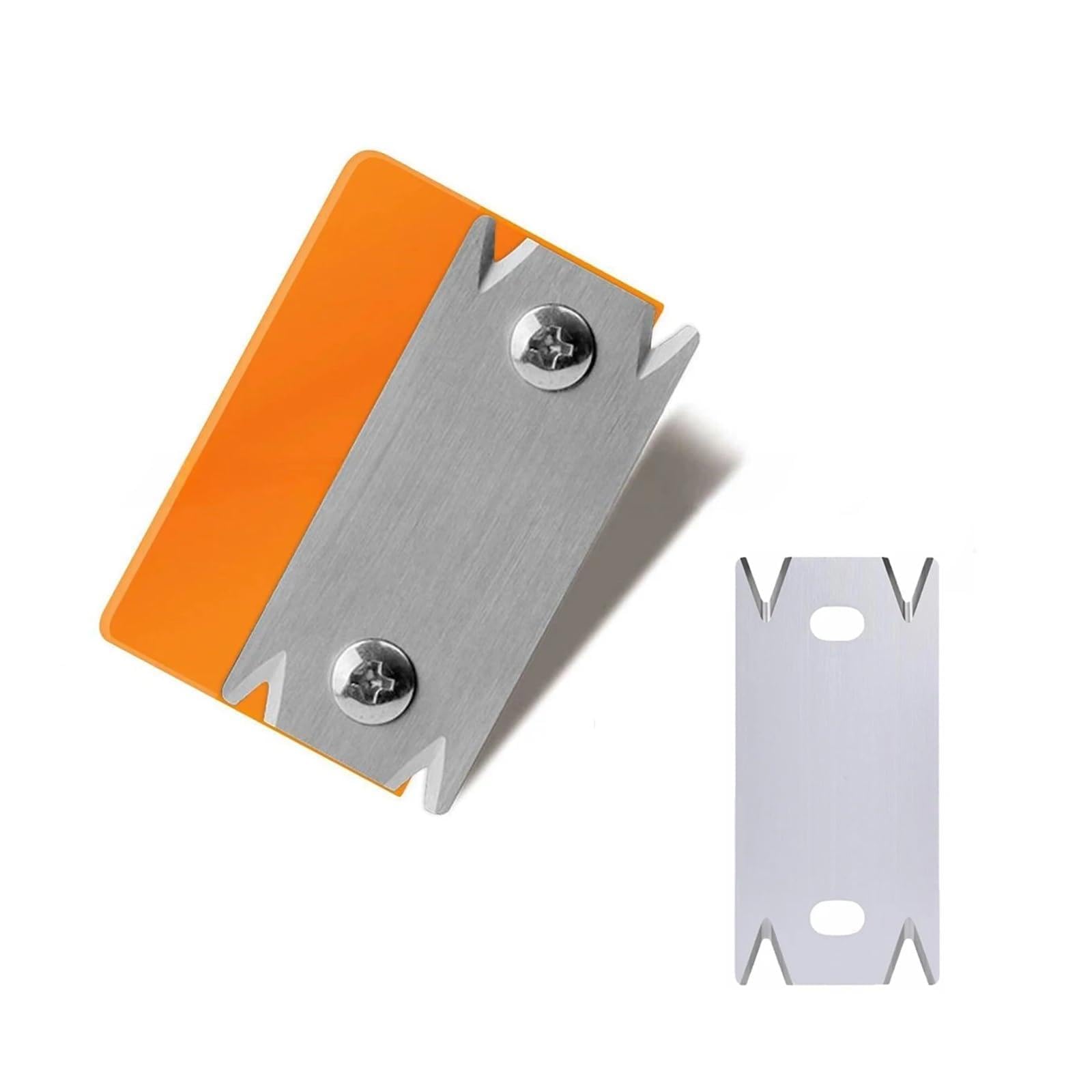 Ejppdhco Orange With Blade Trimming Knife Carpentry In Wood Trimmer Chamfering Fillet Scraper Board Deburring Edge Corner Planer Tool Trimmer Edge(Orange With Blade)