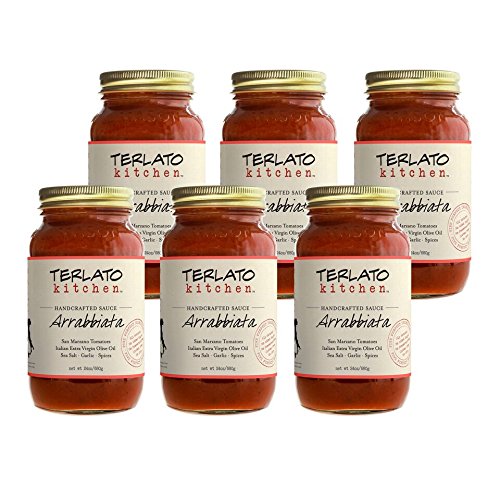 Terlato Kitchen Handcrafted Arrabbiata Sauce, 6 Jars, 24 oz.