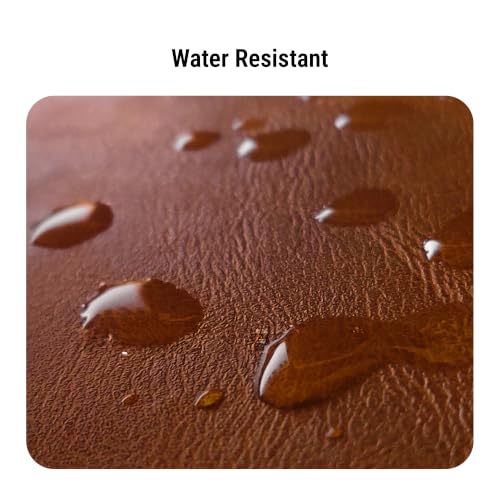 Image of DailyObjects Turf 2.0 Desk Mat | Super Smooth Felt for Gaming Home and Office | Vegan Leather | Work from Home Solution for Laptop Keyboard and Mouse | Reversible Anti Slip Water Resistant - Green