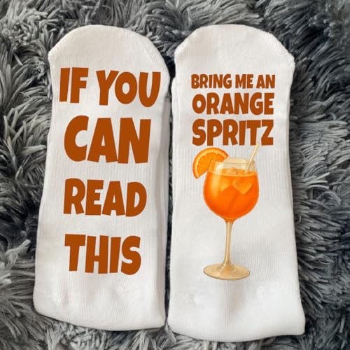 Mimosa Socks For Men and Women Prosecco Drink3