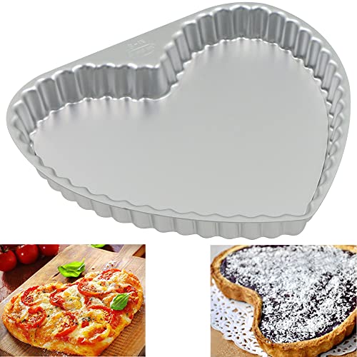 Kit di stampi per crostata formato da anello piu stampo silicone